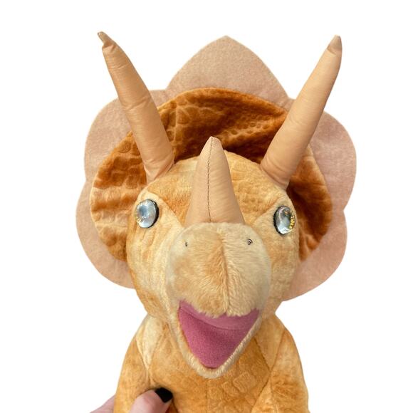Build A Bear Dinosaur Triceratops Plush Stuffed Animal 2015 Retired BAB Toy READ - Picture 11 of 16